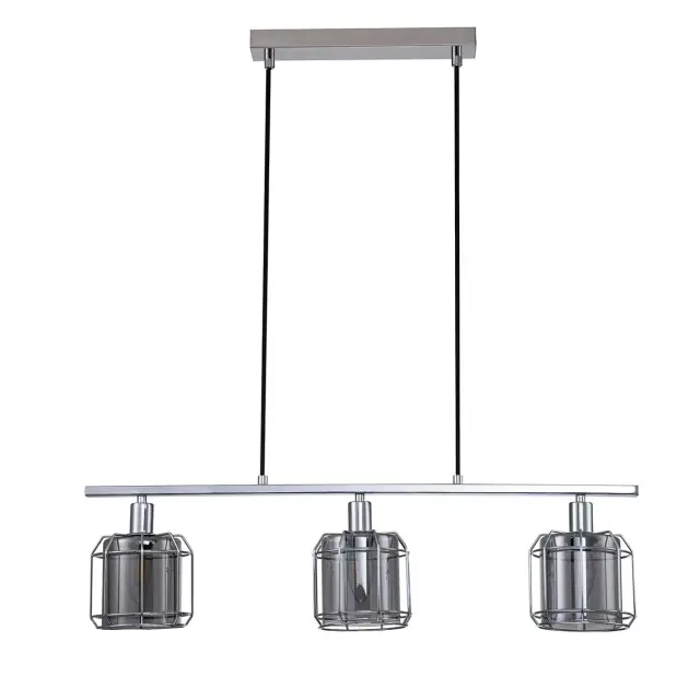Светильник Escada 10188/3S Chrome MIDLAND — хром, ракурс 2