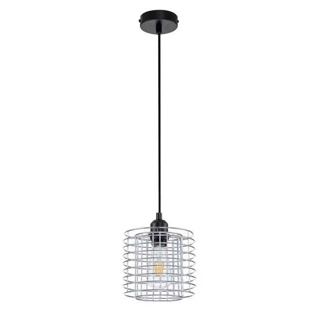 Светильник Escada 10190/1S Chrome GRID — черный, ракурс 2