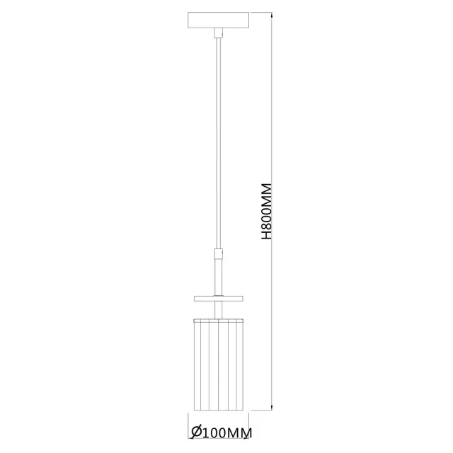 Светильник Escada 10191/1S AVOLTO — черный, ракурс 6