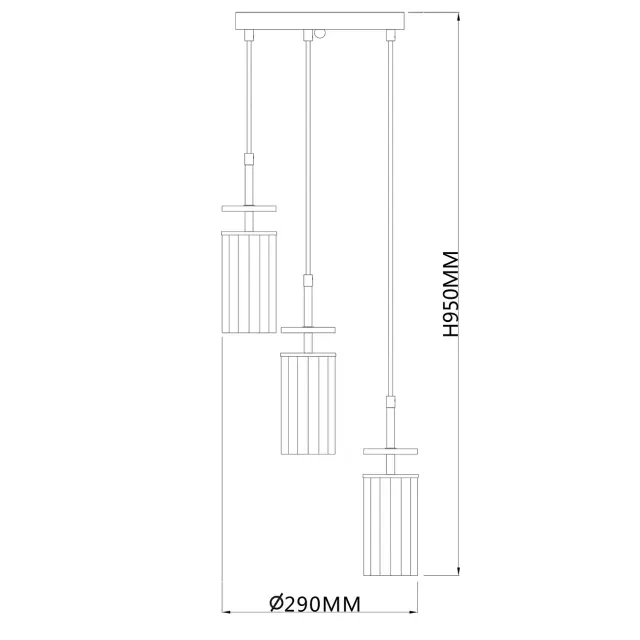 Светильник Escada 10191/3 AVOLTO — черный, ракурс 6