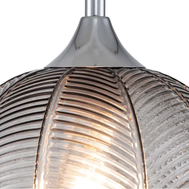 Светильник Escada 10194/1S Smoke PION — хром, ракурс 3