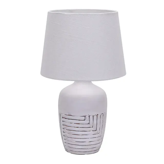 Настольная лампа Escada 10195/L White ANTEY — белый