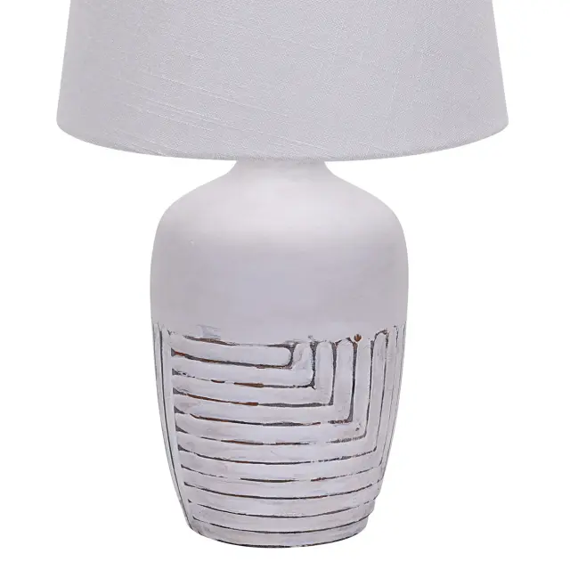 Настольная лампа Escada 10195/L White ANTEY — белый, ракурс 3