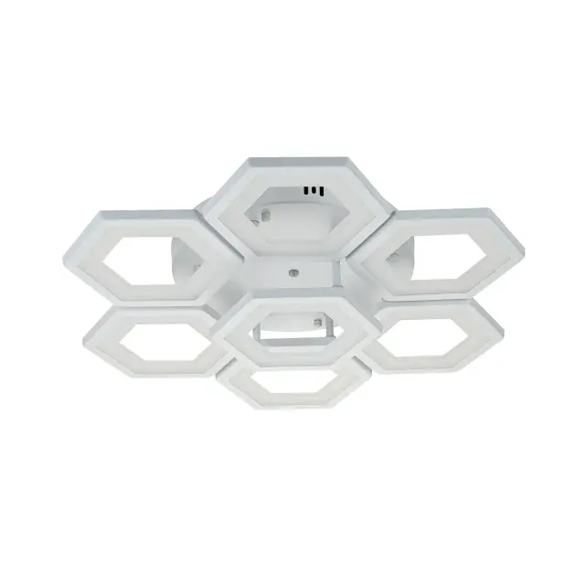 Люстра Escada 10204/7LED HEXAGON — белый, ракурс 2