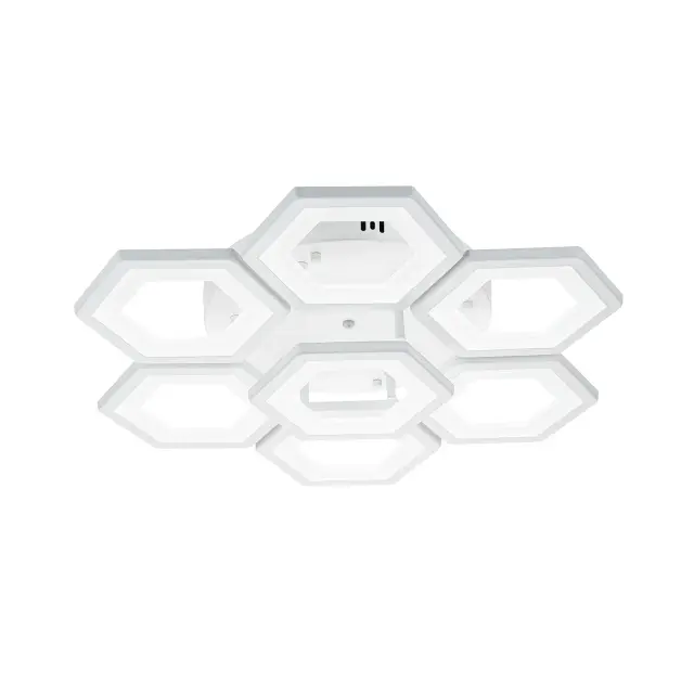 Люстра Escada 10204/7LED HEXAGON — белый, ракурс 3