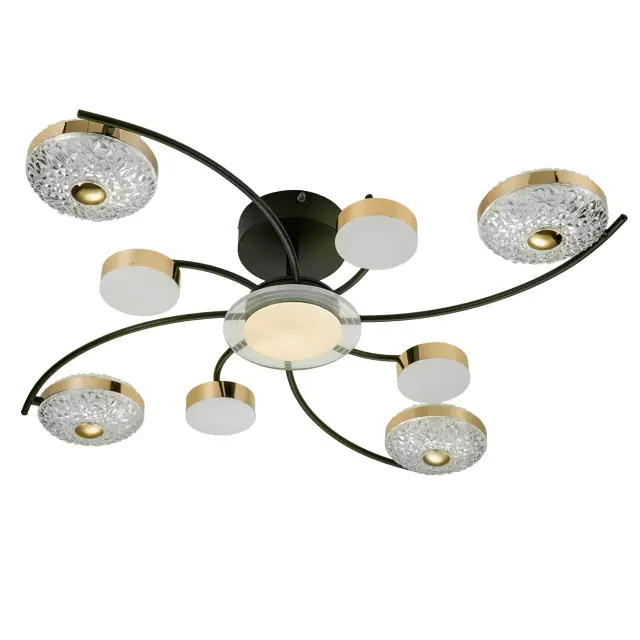 Люстра Escada 10208/8LED DIVITA — черный, ракурс 2