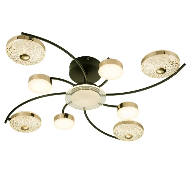 Люстра Escada 10208/8LED DIVITA — черный, ракурс 4
