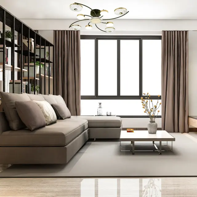 Люстра Escada 10208/8LED DIVITA — черный, ракурс 7