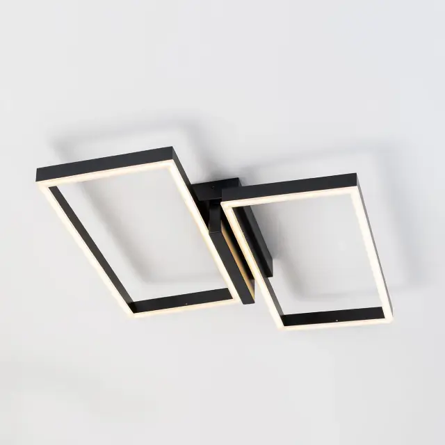 Светильник Escada 10209/2LED Black SCALES — черный, ракурс 3