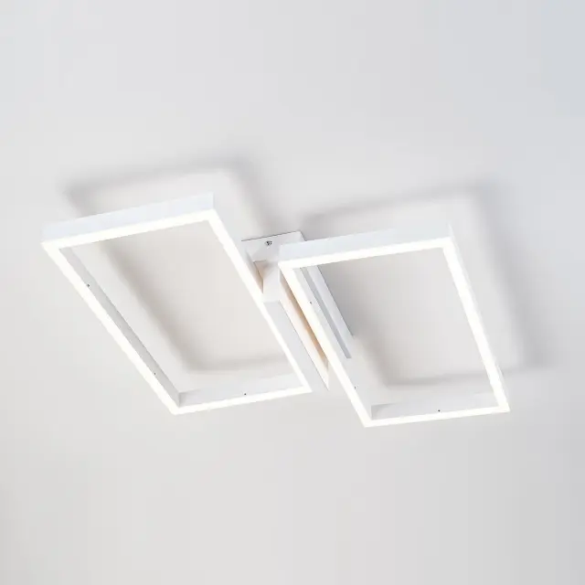 Светильник Escada 10209/2LED White SCALES — белый, ракурс 3