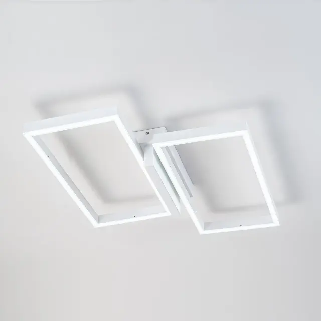 Светильник Escada 10209/2LED White SCALES — белый, ракурс 4