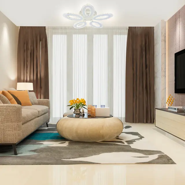 Люстра Escada 10211/5LED AIR — белый, ракурс 6