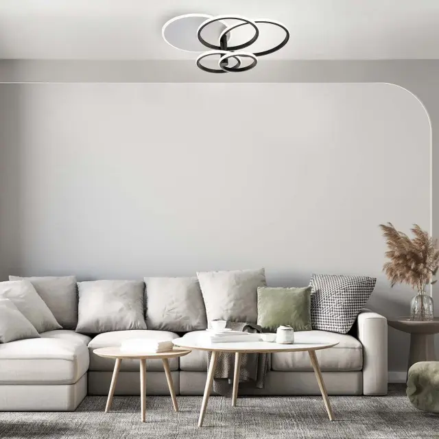 Люстра Escada 10213/4LED BL White CONTOUR — белый, ракурс 4