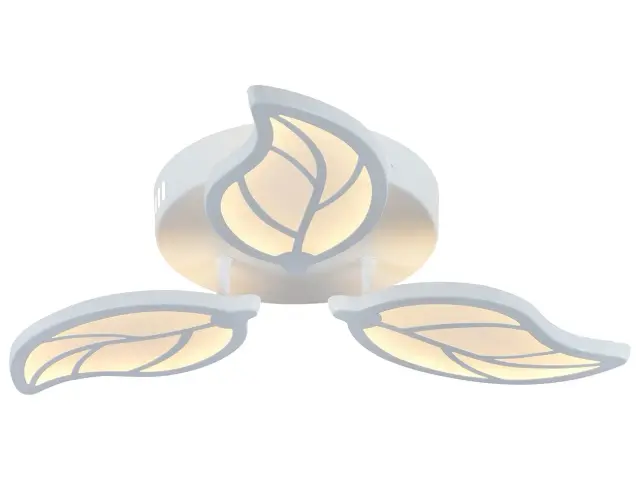 Люстра Escada 10214/3LED FOLIAGE — белый, ракурс 2