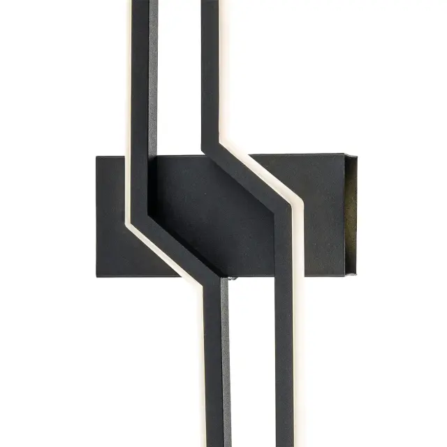 Бра Escada 10219/2LED Black RAIL — черный, ракурс 3