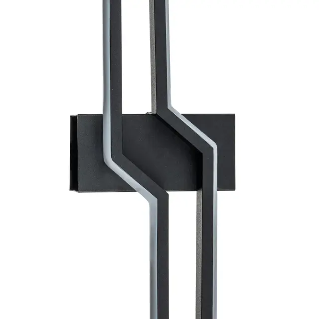 Бра Escada 10219/2LED Black RAIL — черный, ракурс 4