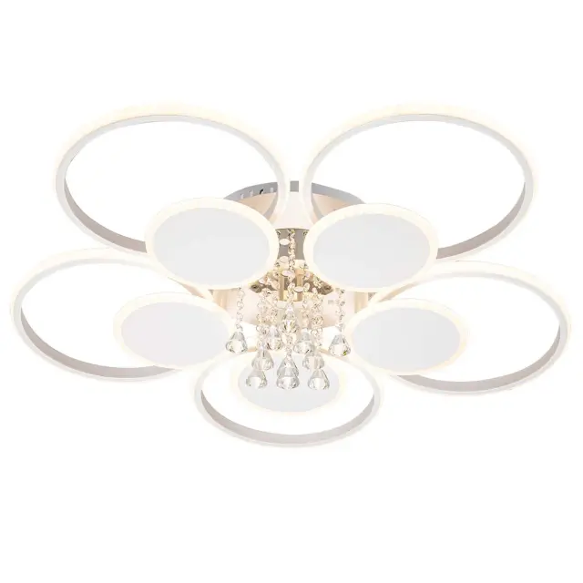 Люстра Escada 10228/10LED AURORA — белый, ракурс 3