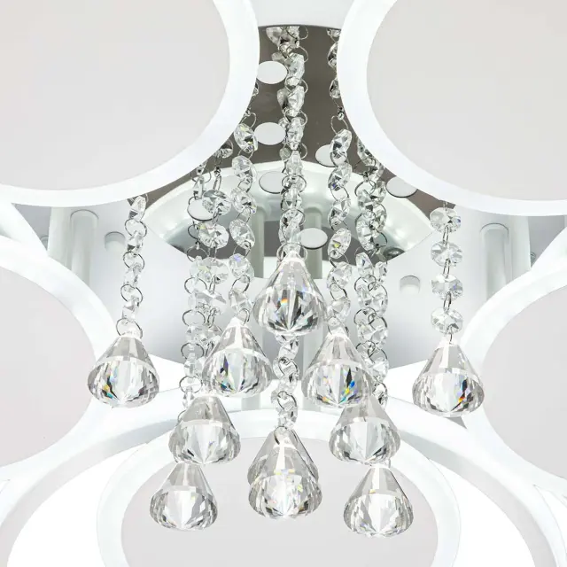 Люстра Escada 10228/10LED AURORA — белый, ракурс 5