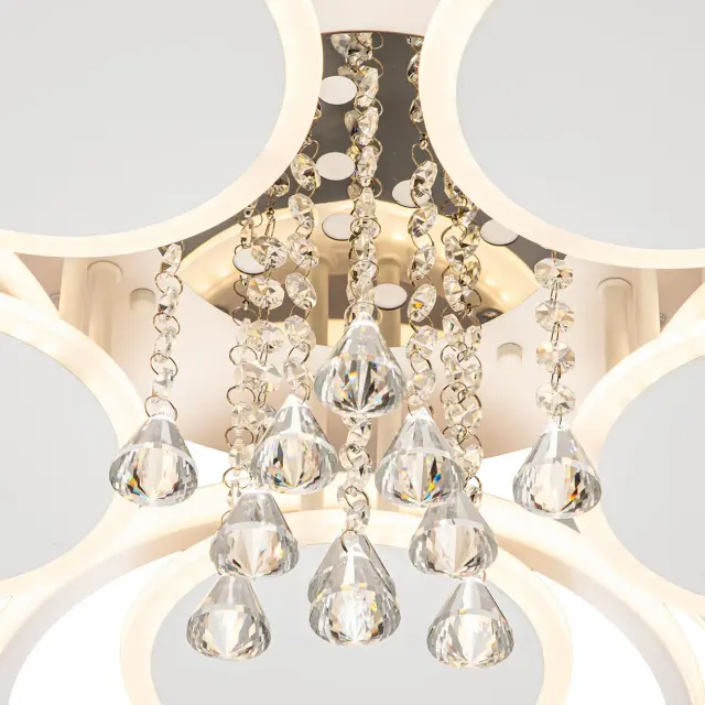 Люстра Escada 10228/10LED AURORA — белый, ракурс 6