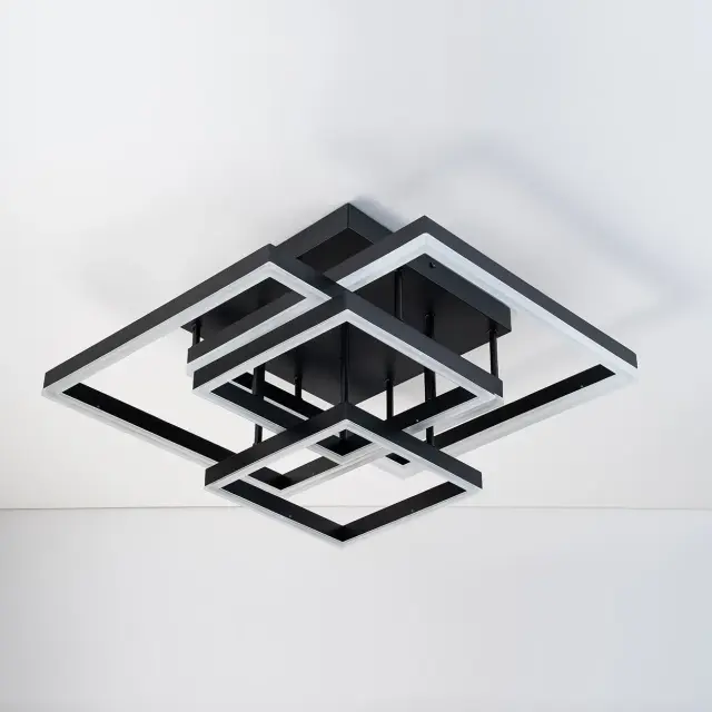 Люстра Escada 10229/4LED Black UNION — черный, ракурс 2