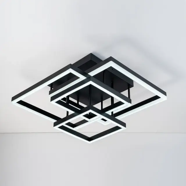Люстра Escada 10229/4LED Black UNION — черный, ракурс 3