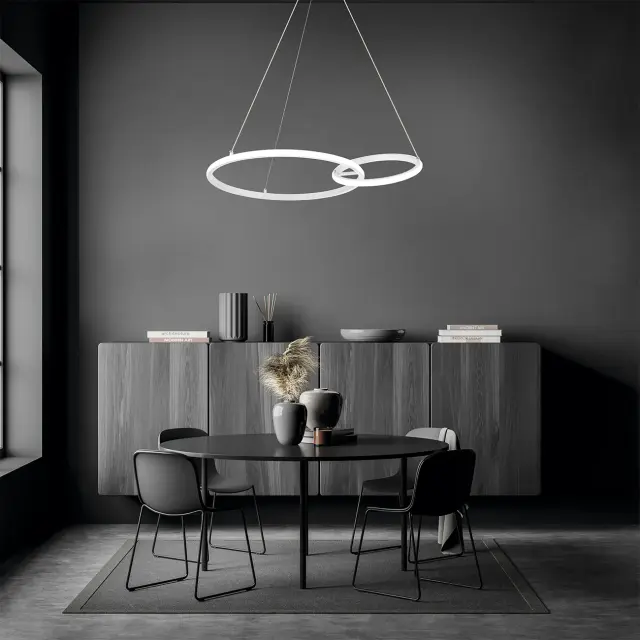 Светильник Escada 10230/2LED White RELATION — белый, ракурс 6