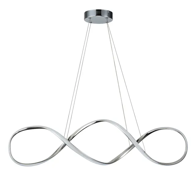 Светильник Escada 10236/1LED Chrome KNOT — хром, ракурс 2