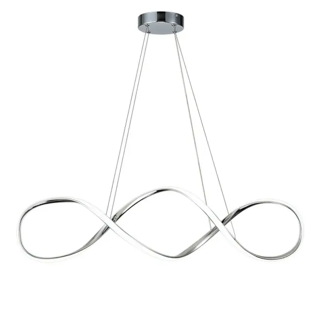 Светильник Escada 10236/1LED Chrome KNOT — хром, ракурс 3