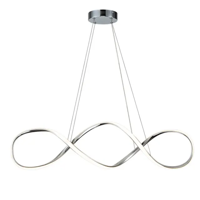 Светильник Escada 10236/1LED Chrome KNOT — хром, ракурс 4