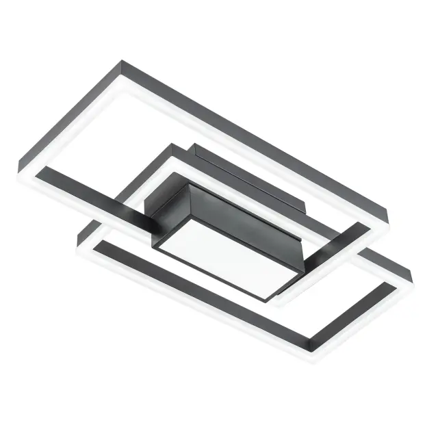 Светильник Escada 10242/3LED TWINS — черный, ракурс 3