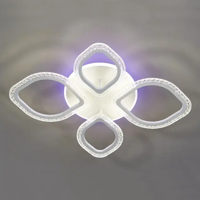Люстра Escada 10251/4LED BL BUBBLE — белый, ракурс 5