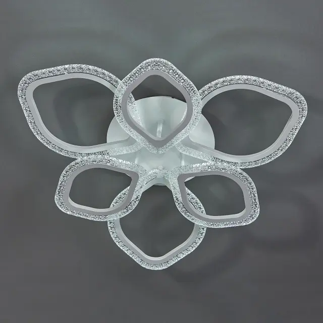 Люстра Escada 10251/6LED BUBBLE — белый, ракурс 4