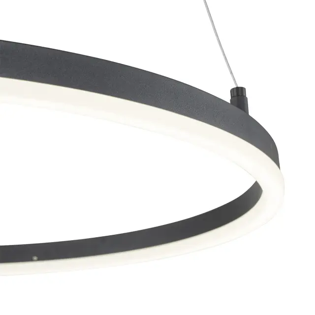Светильник Escada 10254/1LED Black APP VOID — черный, ракурс 5