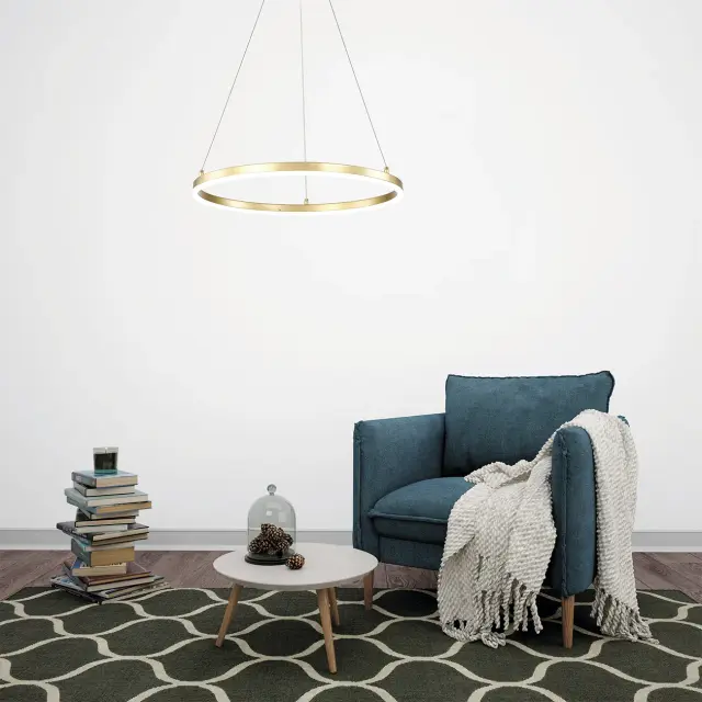 Светильник Escada 10254/1LED Gold APP VOID — золотой, ракурс 6