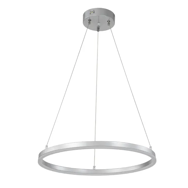 Светильник Escada 10254/1LED Silver APP VOID — серый, ракурс 2