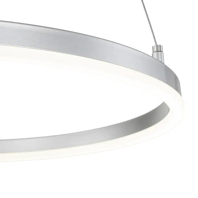Светильник Escada 10254/1LED Silver APP VOID — серый, ракурс 5