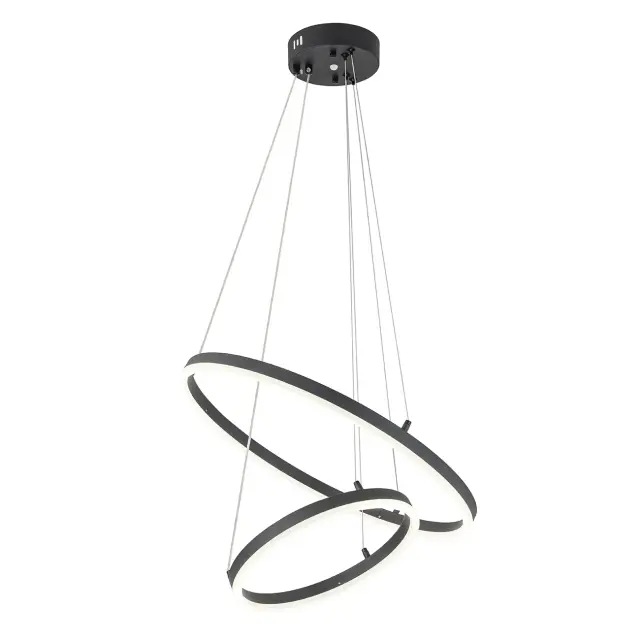 Светильник Escada 10254/2LED Black APP VOID — черный