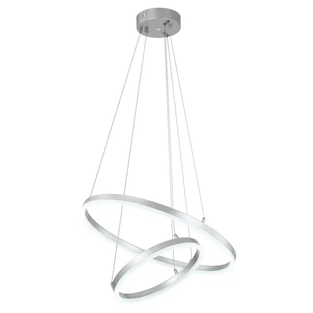 Светильник Escada 10254/2LED Silver APP VOID — серый, ракурс 3