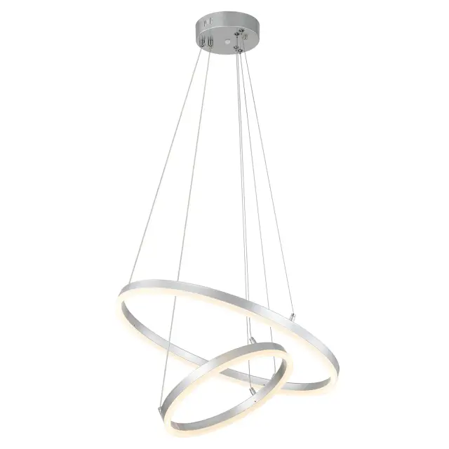 Светильник Escada 10254/2LED Silver APP VOID — серый, ракурс 4