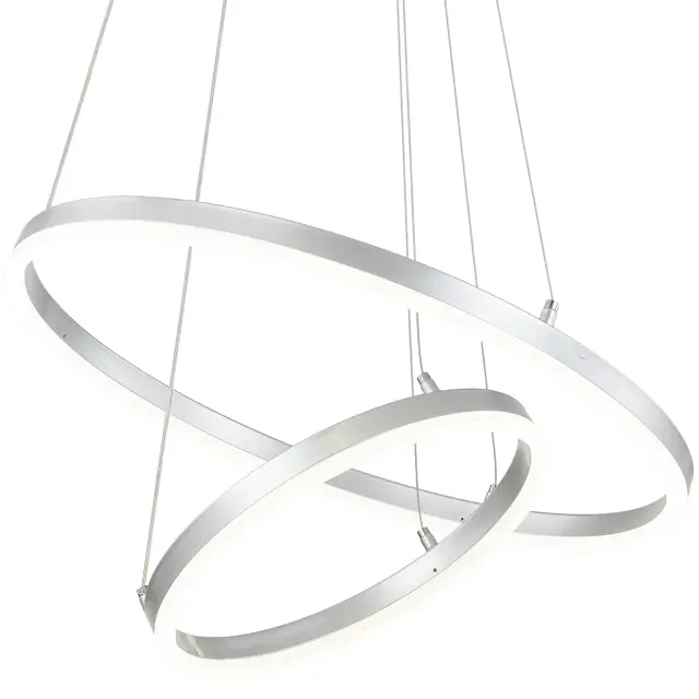 Светильник Escada 10254/2LED Silver APP VOID — серый, ракурс 5