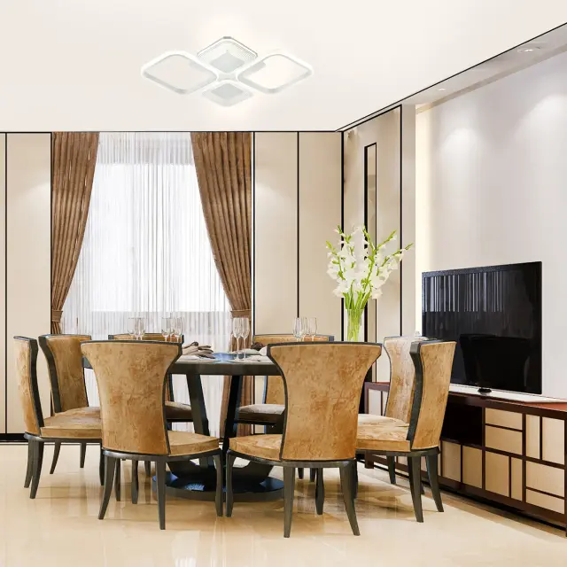 Люстра Escada 10255/4LED SAMIA — белый, ракурс 6