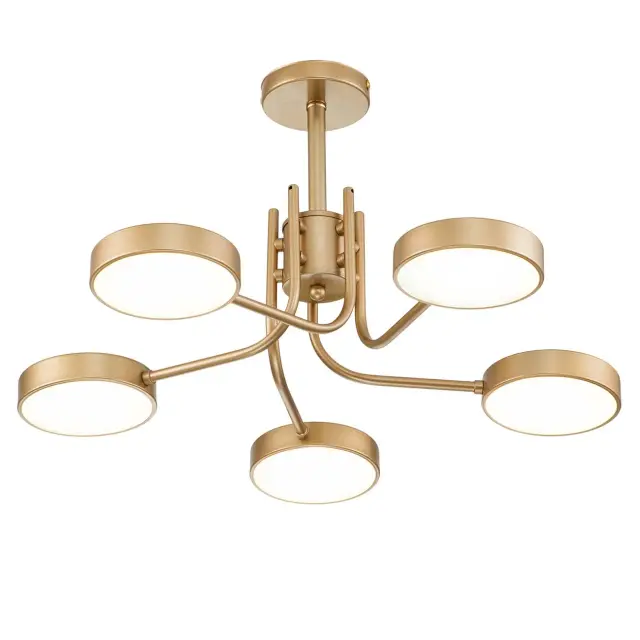 Люстра Escada 10258/5LED SKYLAR — золотой