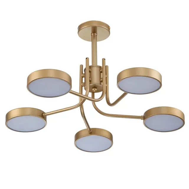 Люстра Escada 10258/5LED SKYLAR — золотой, ракурс 2
