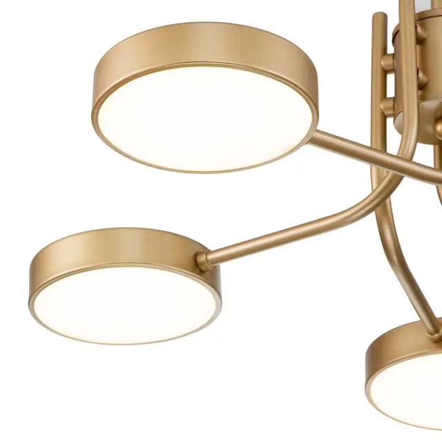 Люстра Escada 10258/5LED SKYLAR — золотой, ракурс 3