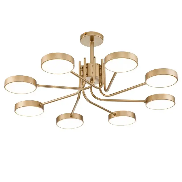 Люстра Escada 10258/8LED SKYLAR — золотой