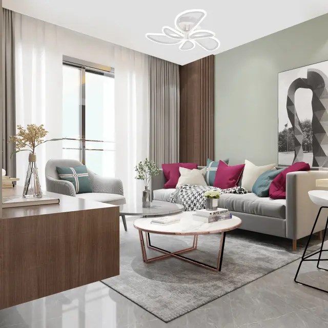 Люстра Escada 10270/6LED ARCHER — белый, ракурс 5