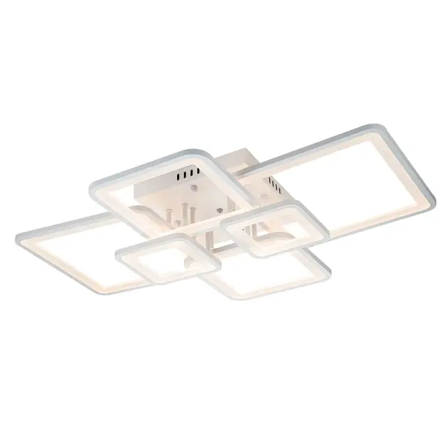 Люстра Escada 10286/6LED PLAIN — белый, ракурс 3