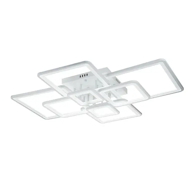 Люстра Escada 10286/8LED PLAIN — белый, ракурс 3