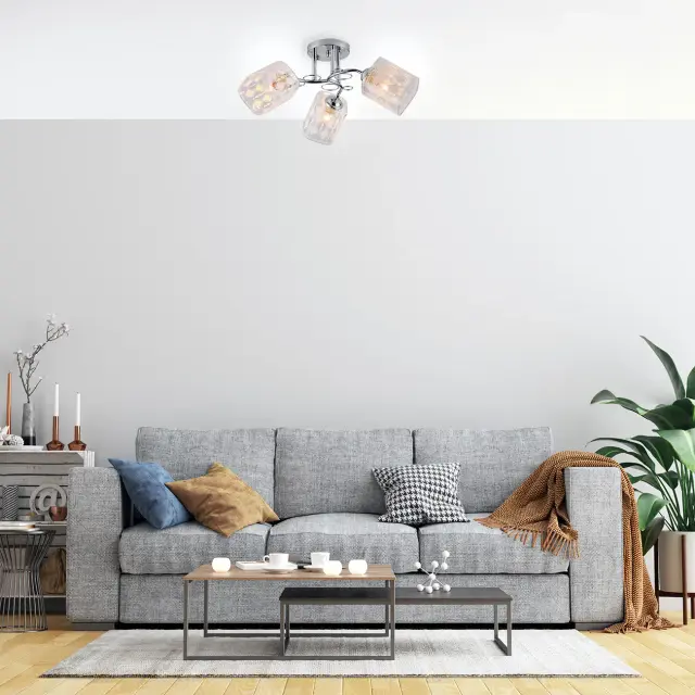 Люстра Escada 1106/3PL ARONIA — хром, ракурс 5