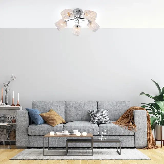 Люстра Escada 1106/5PL ARONIA — хром, ракурс 5